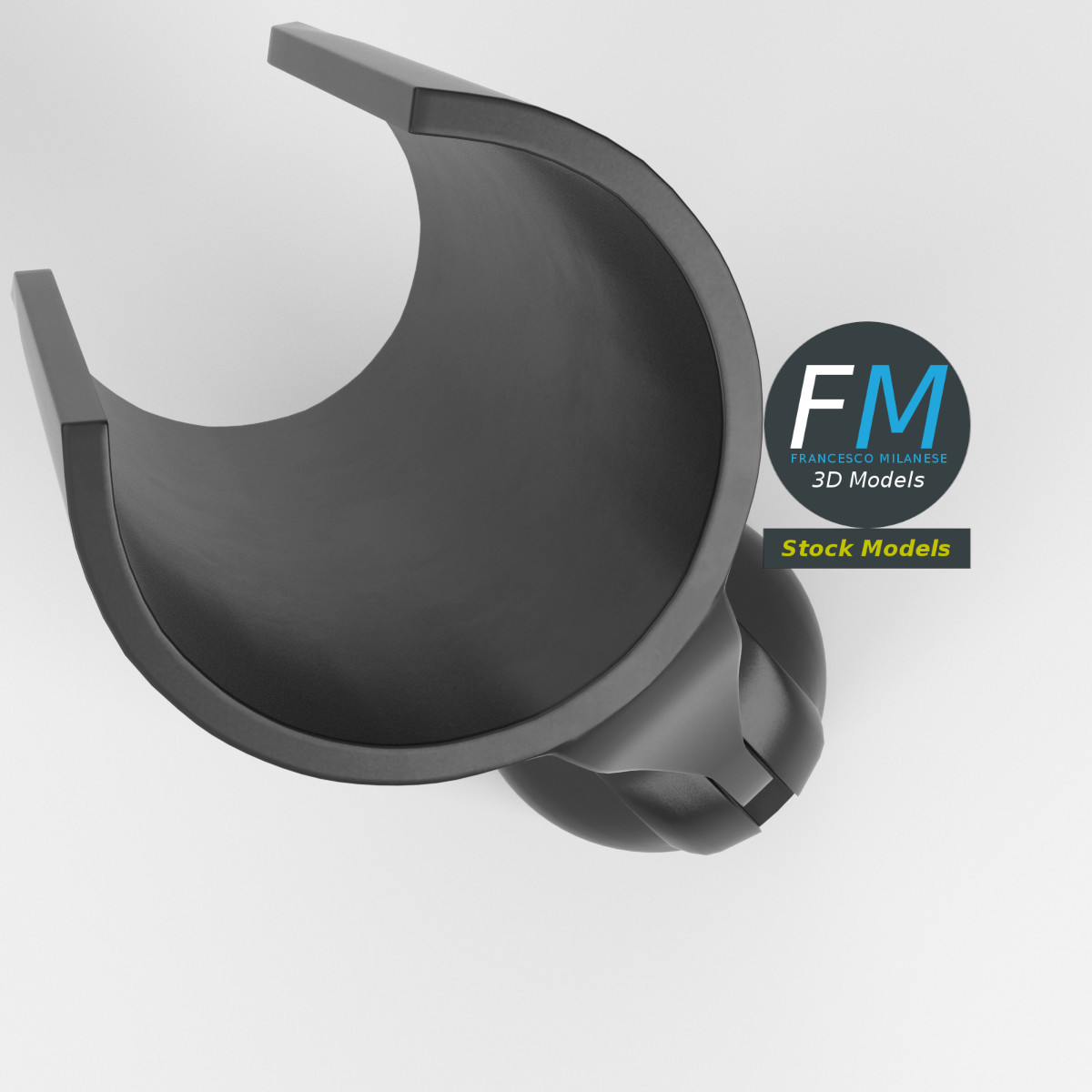 3D-Modell - Verstellbare Mikrofonhalterung - 06
