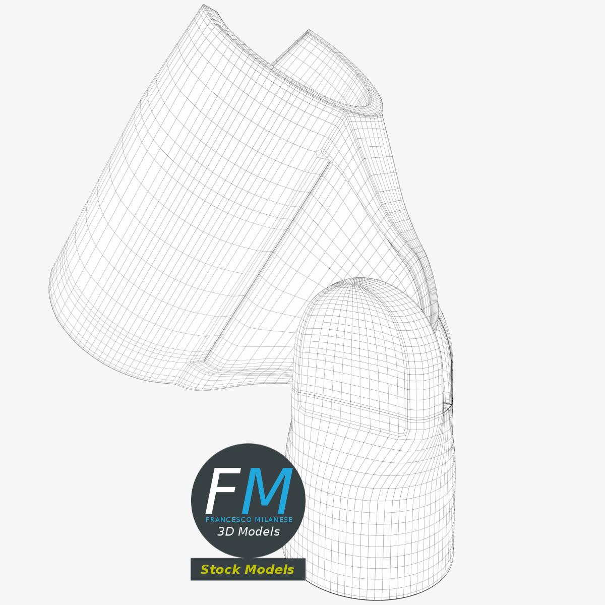 3D-Modell - Verstellbare Mikrofonhalterung - 08