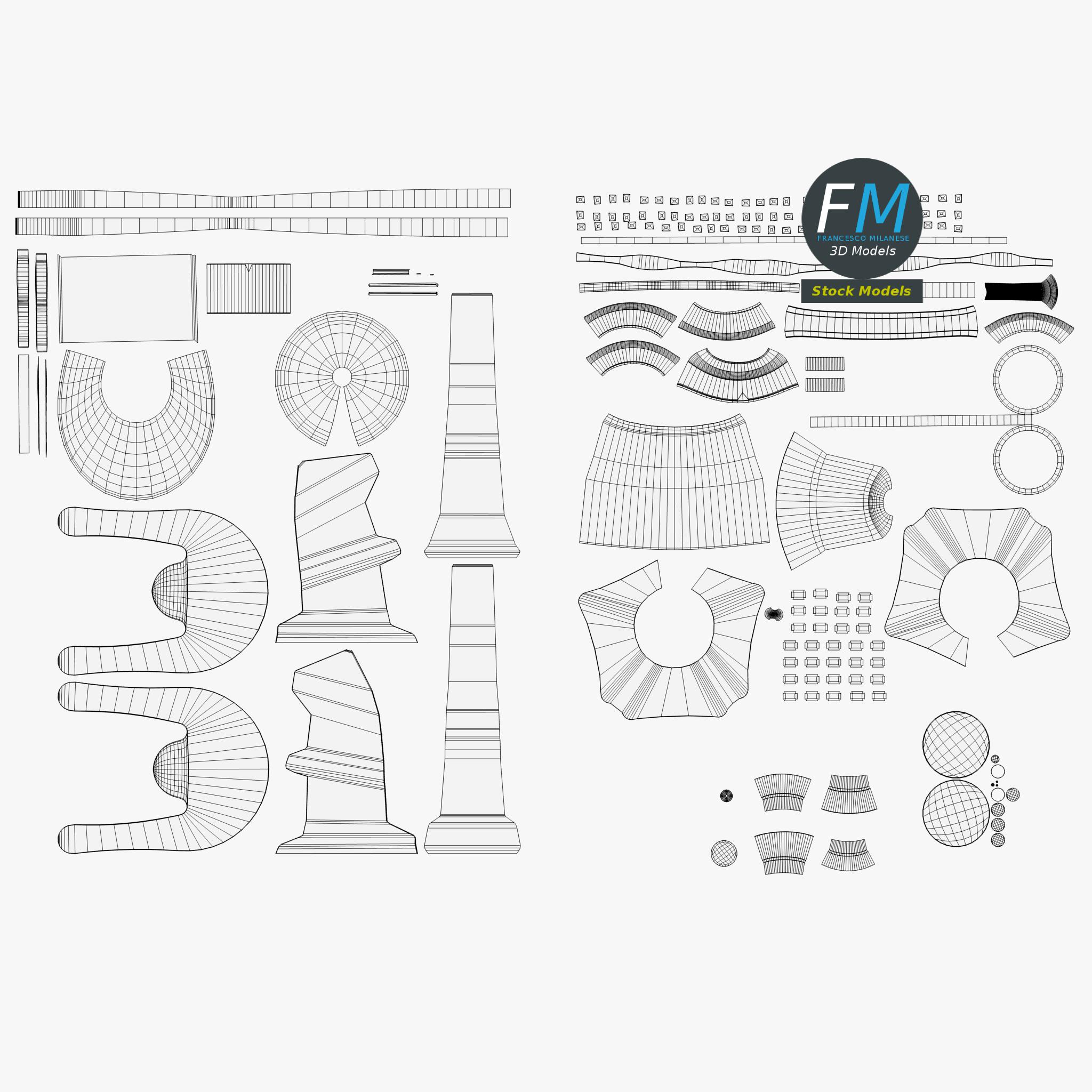 3D-Modell - Spielzeugmikroskop - 12 3D-Modell - Spielzeugmikroskop - 12