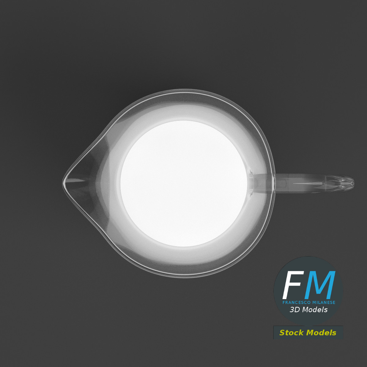 3D-Modell - Milchkaraffe - 06