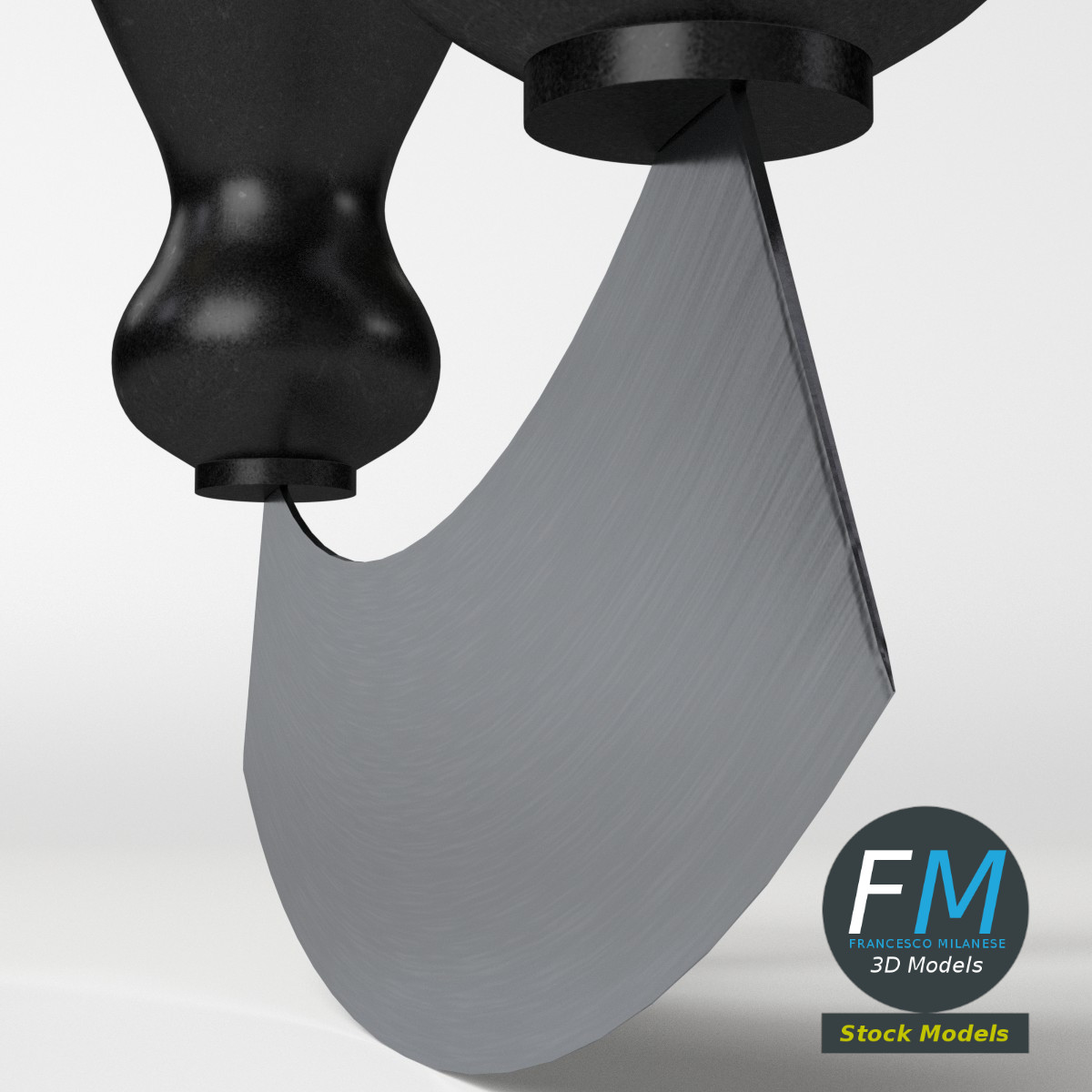 3D-Modell - Wiegemesser - 05