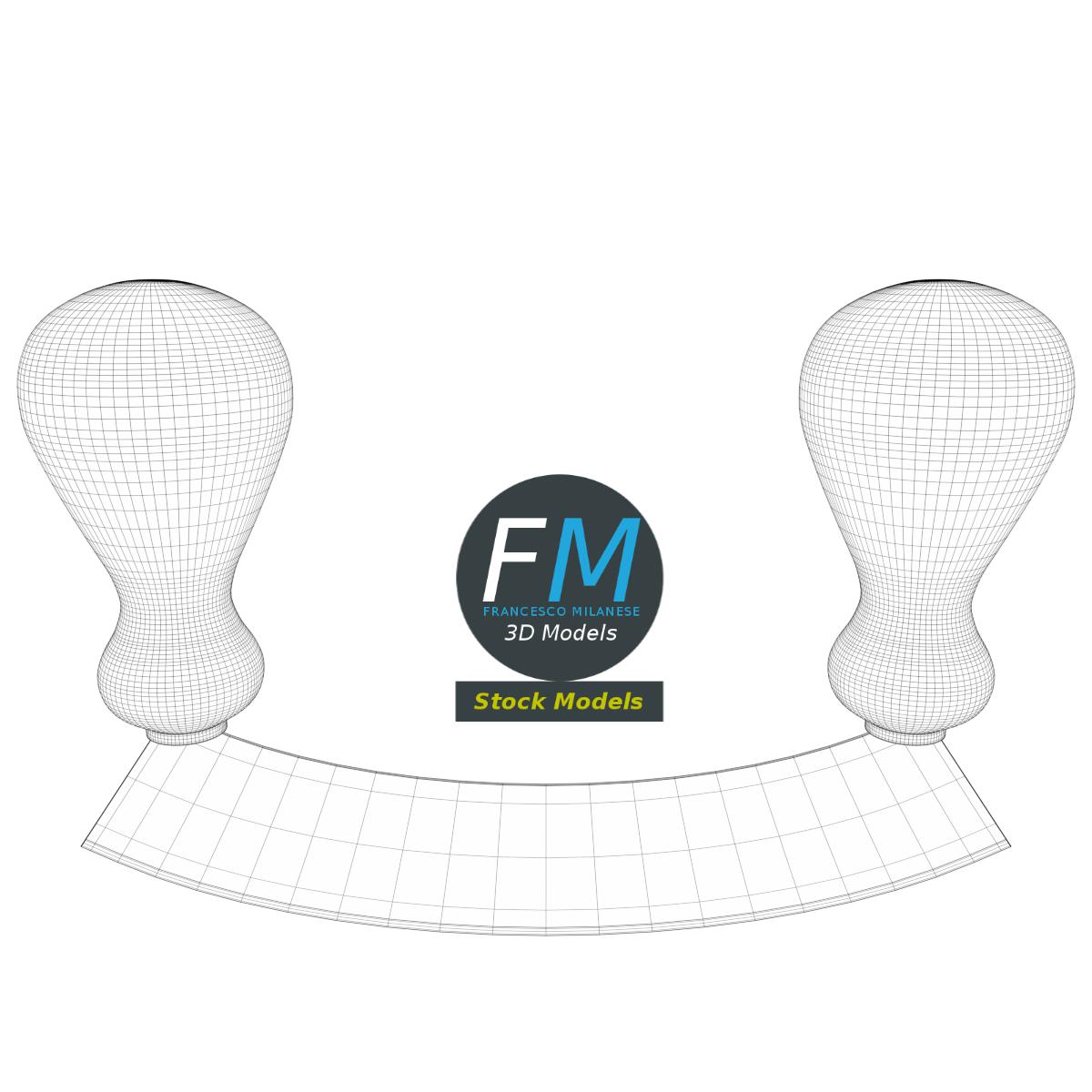 3D-Modell - Wiegemesser - 07