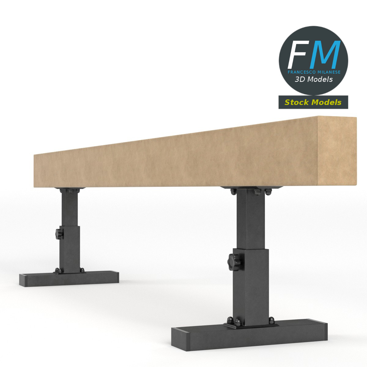 3D-Modell - Mini-Schwebebalken - 02