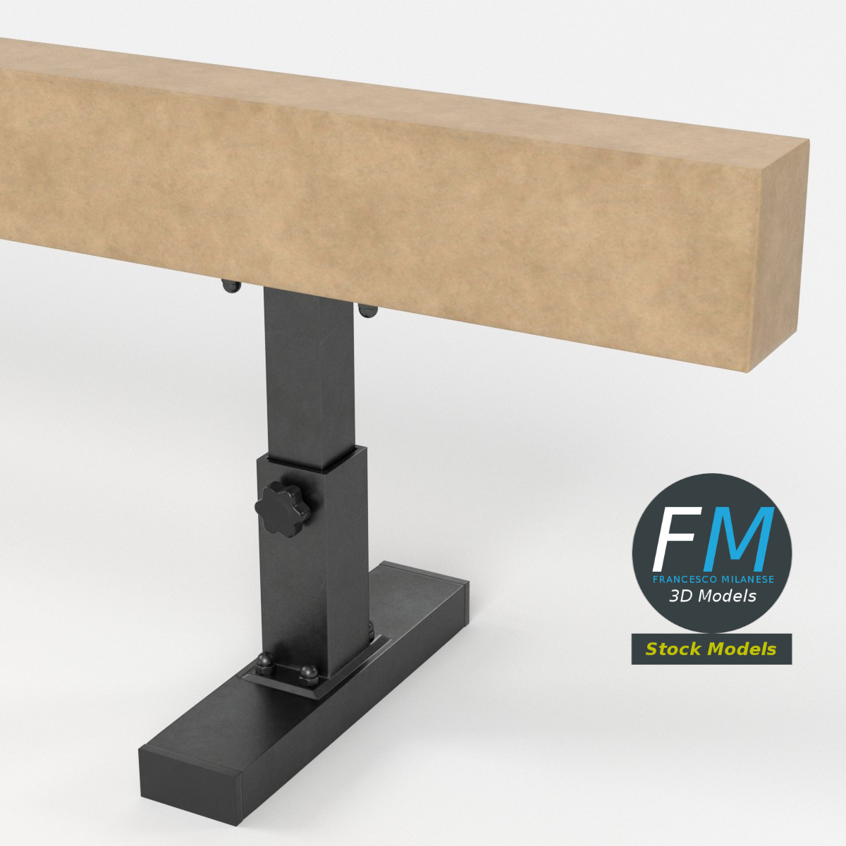 3D-Modell - Mini-Schwebebalken - 05