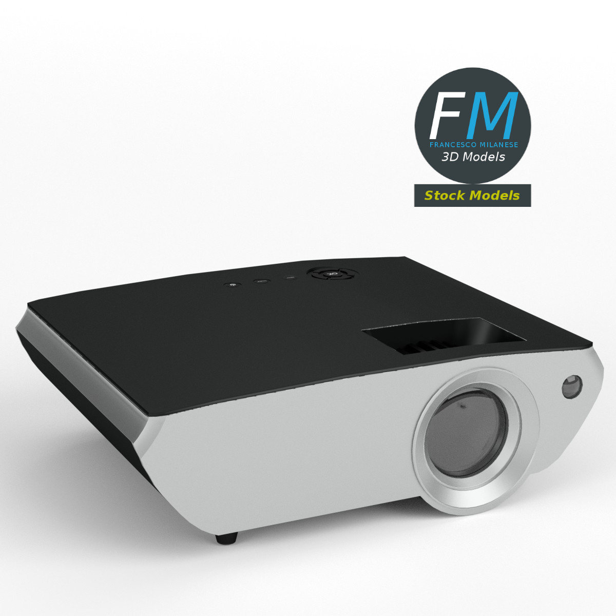 3D-Modell - Mini-Projektor - 01