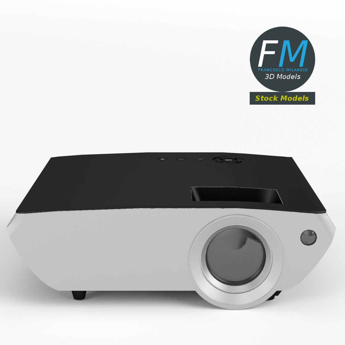 3D-Modell - Mini-Projektor - 03