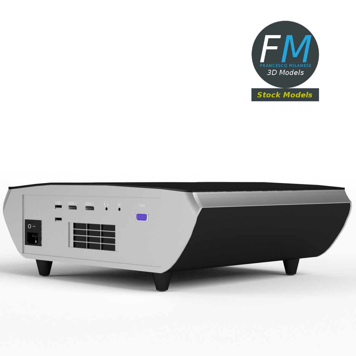 3D-Modell - Mini-Projektor - 04