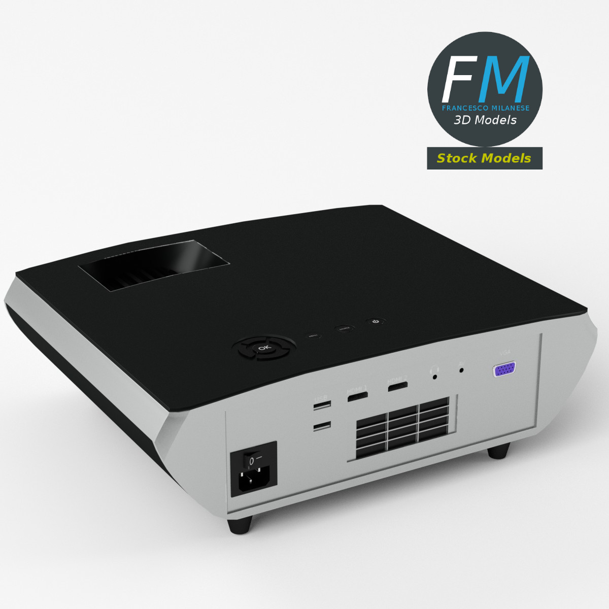 3D-Modell - Mini-Projektor - 05