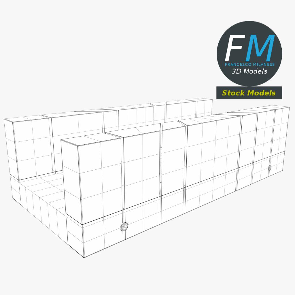 3D-Modell - Gehrungslade - 07