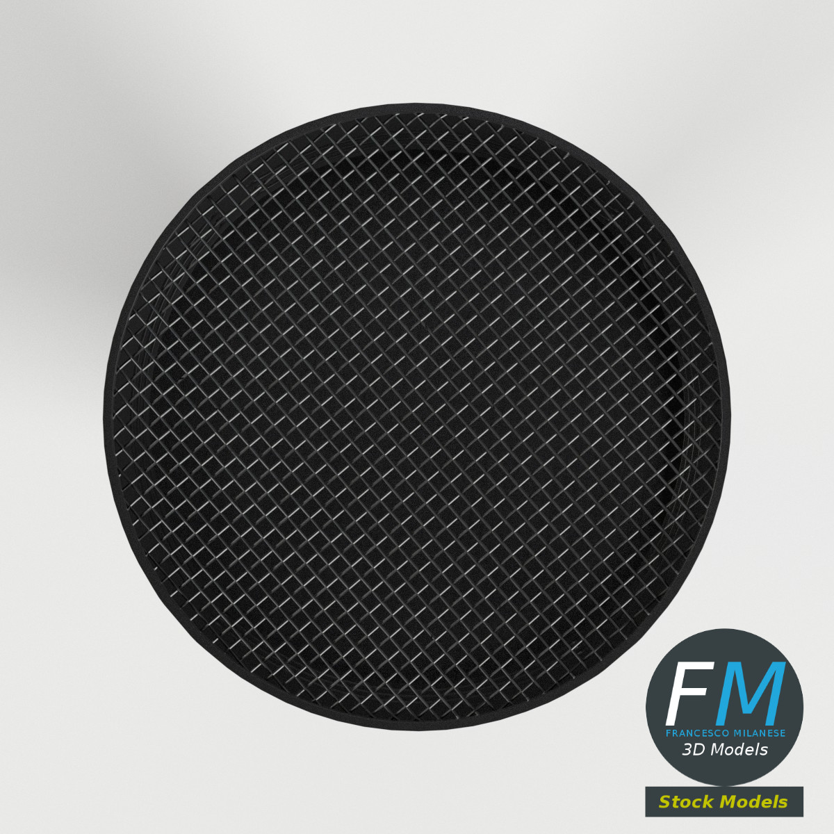 3D-Modell - Modernes Mikrofon - 06
