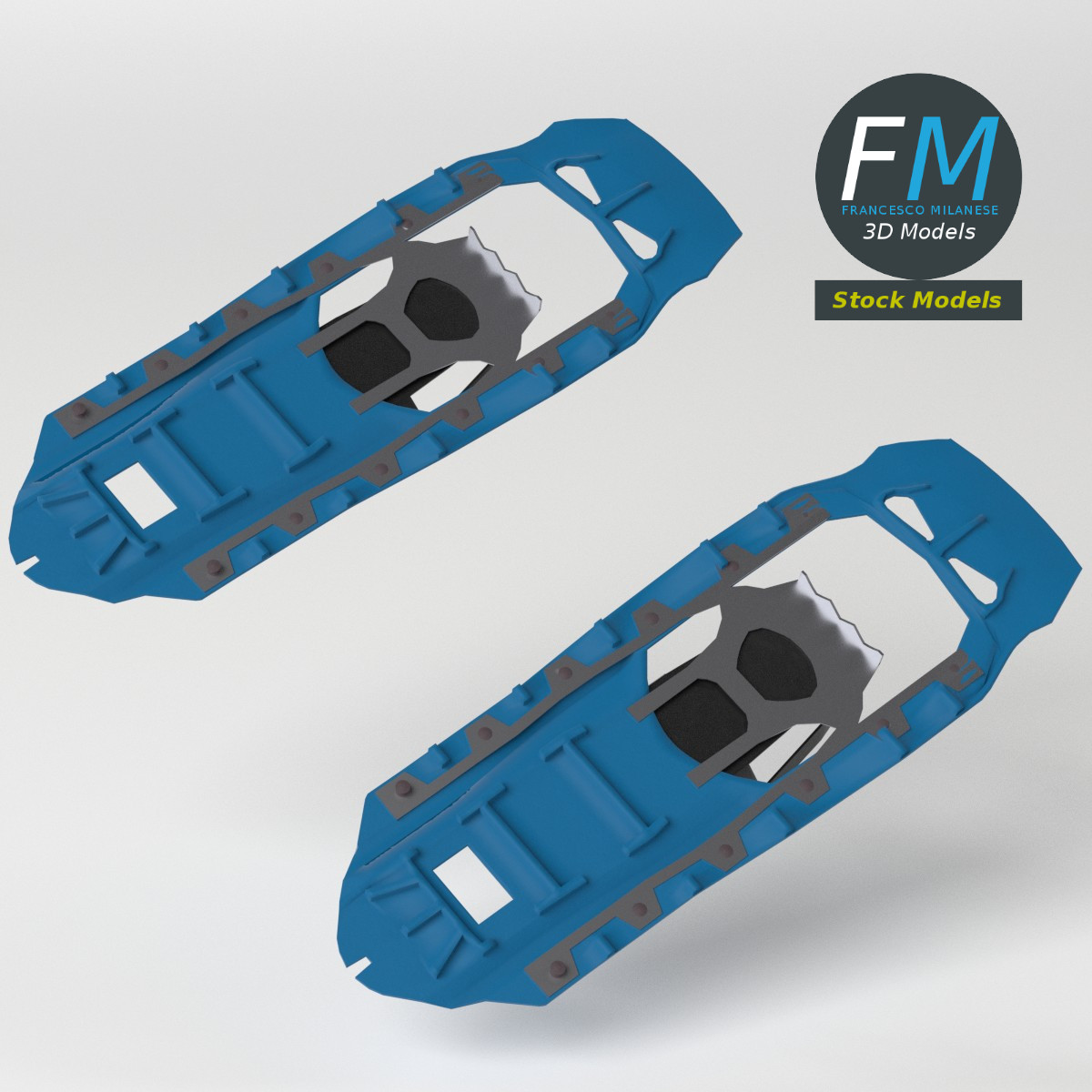 3D-Modell - Moderne Schneeschuhe - 05