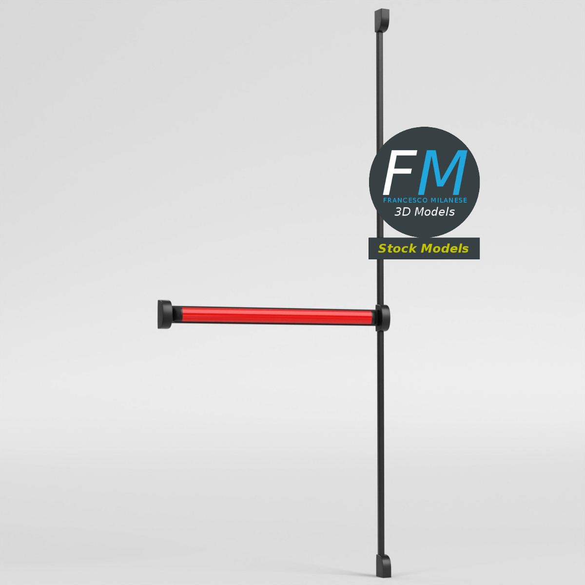 3D-Modell - Modulare Panikstange - 01