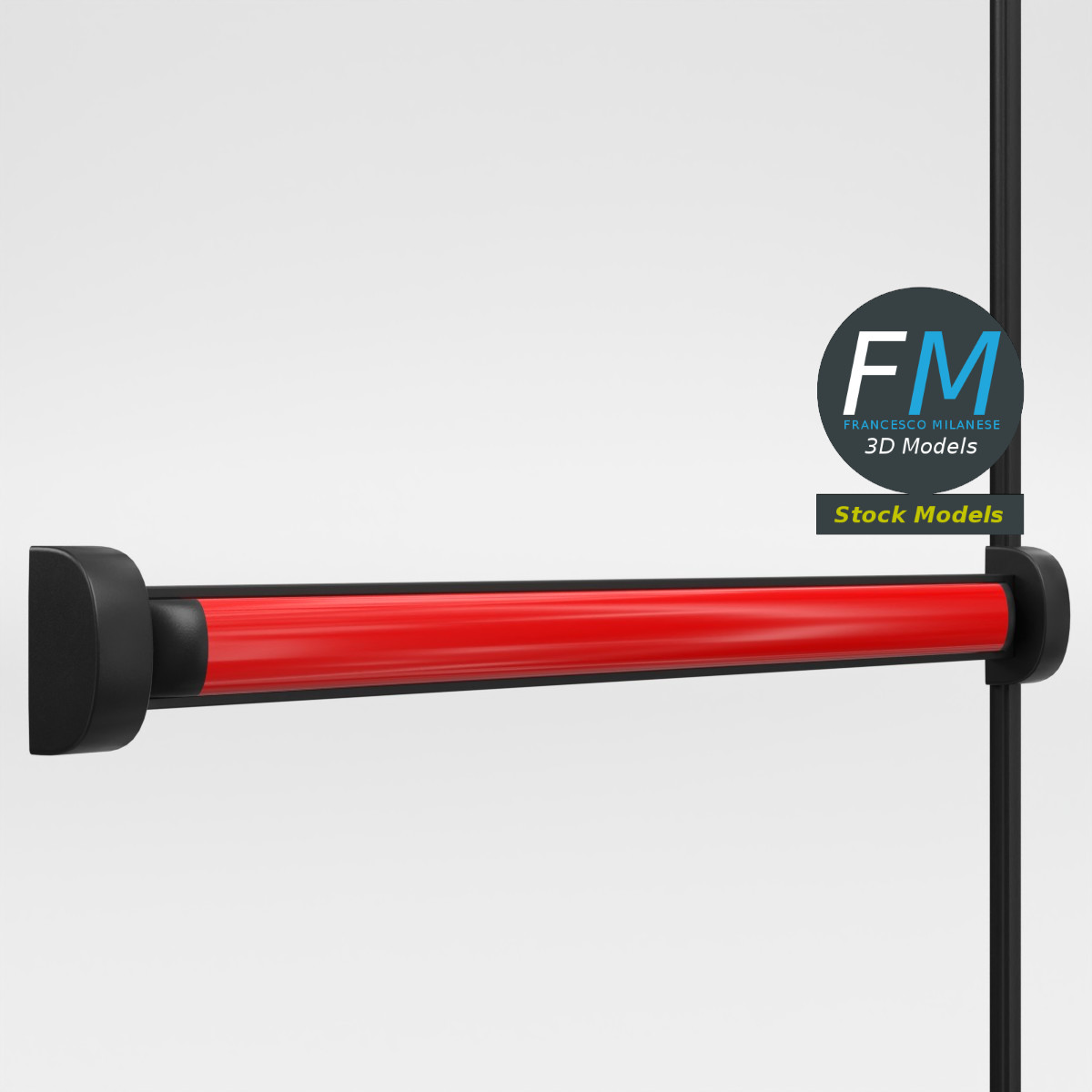 3D-Modell - Modulare Panikstange - 04