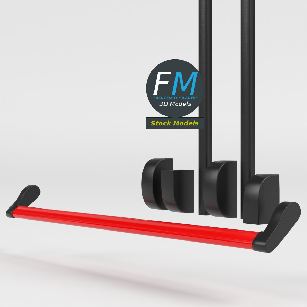 3D-Modell - Modulare Panikstange - 04