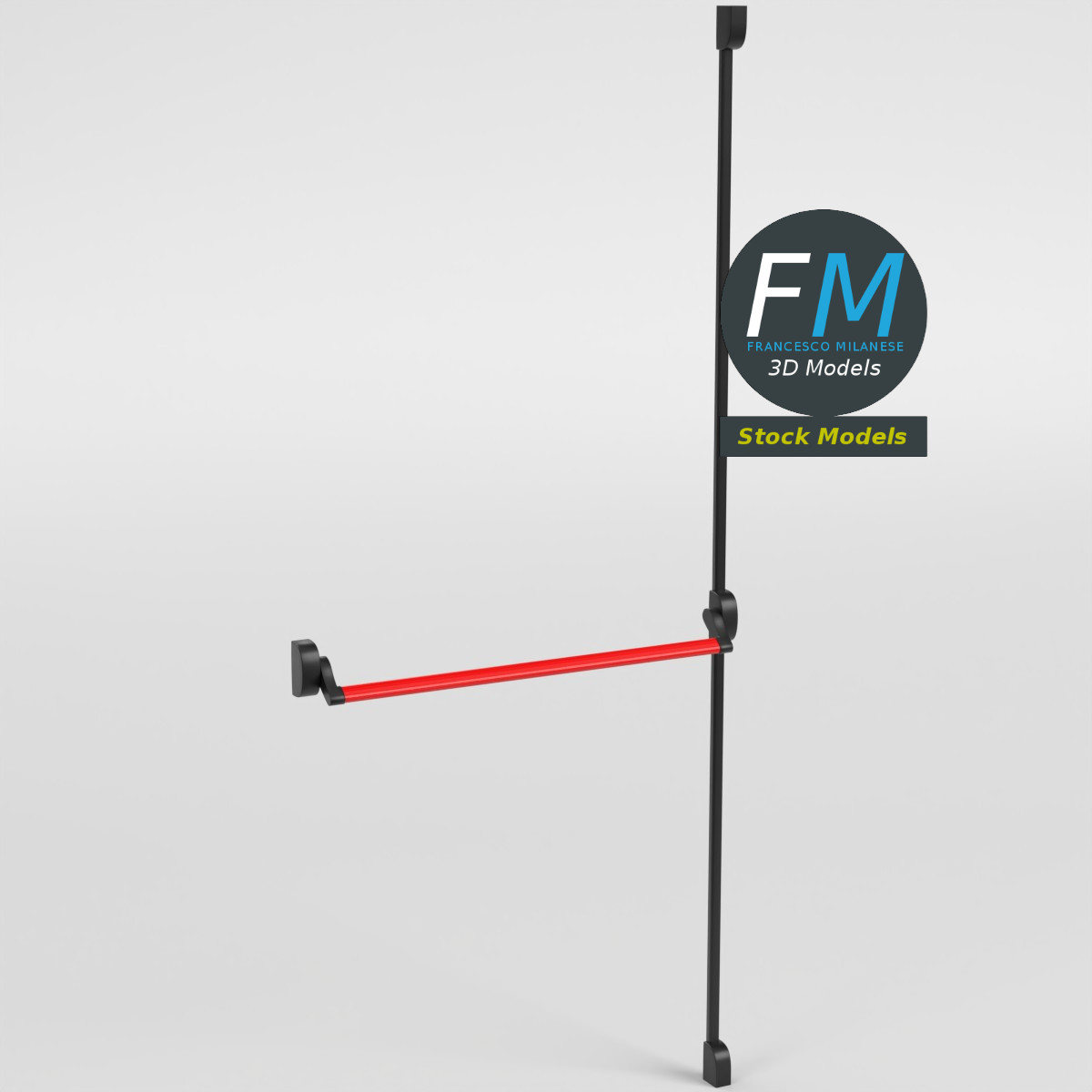3D-Modell - Modulare Panikstange - 05
