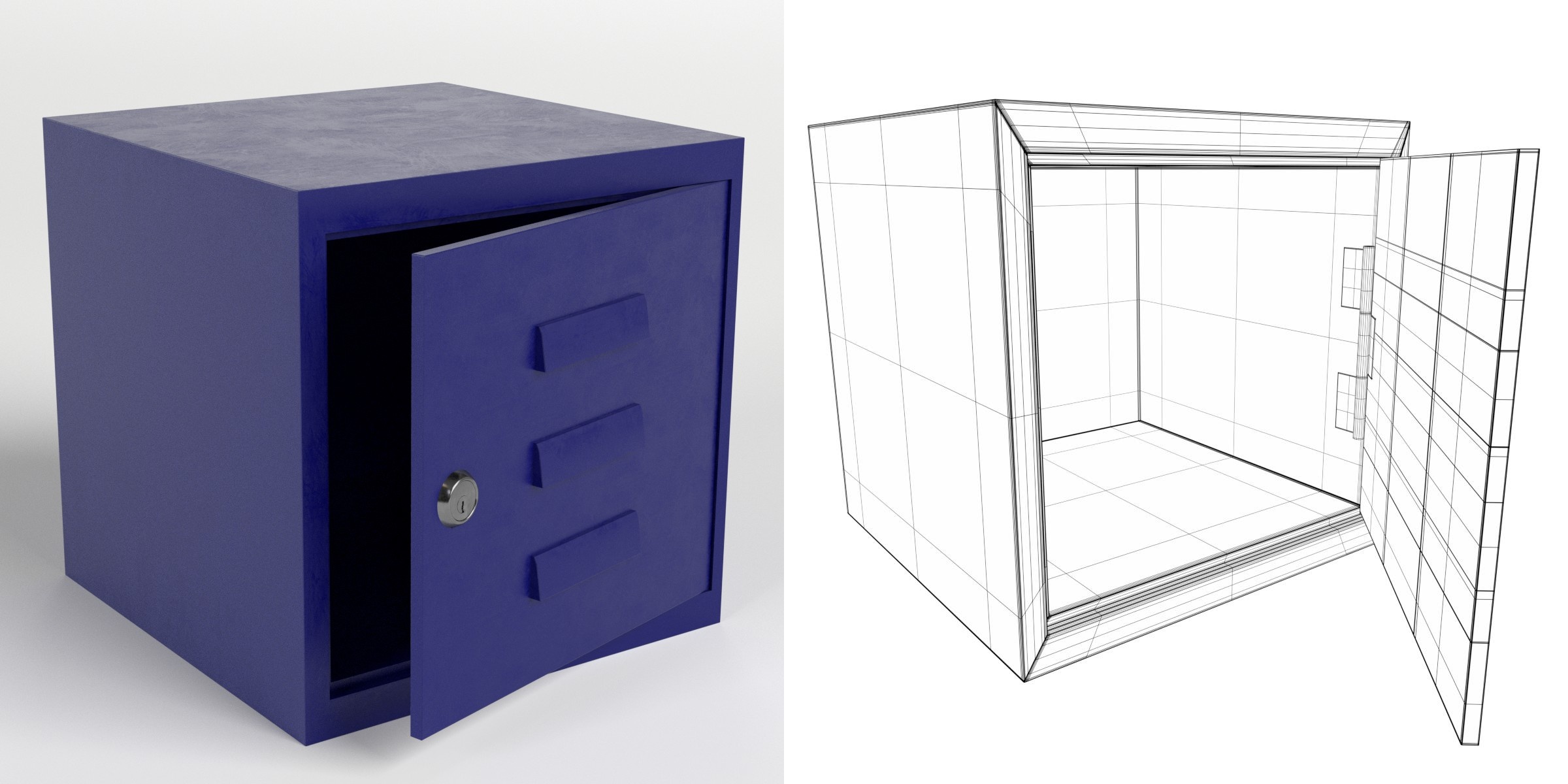 3D-Modell - Modularer Kasten-Spind