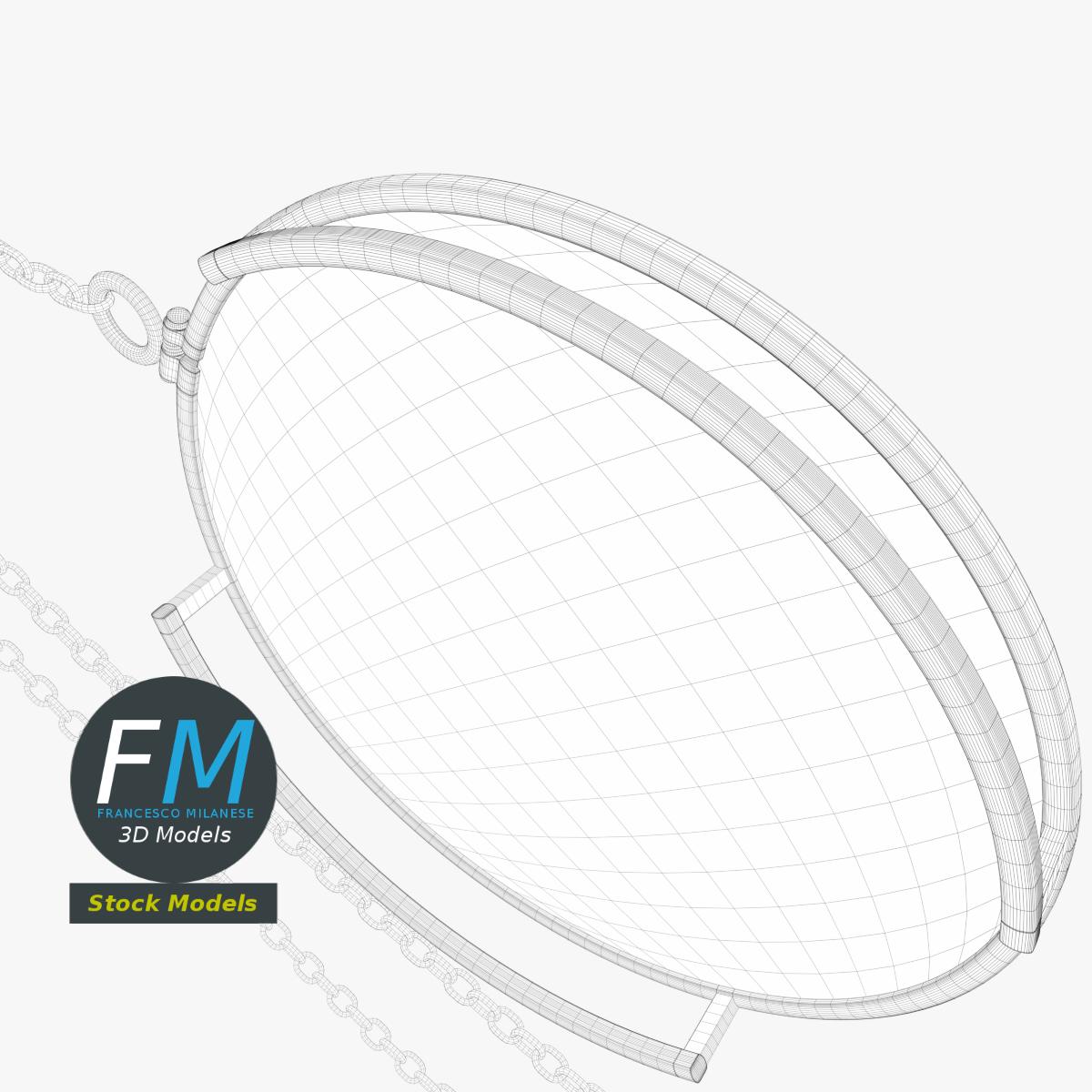 3D-Modell - Monokel Sehhilfe - 08