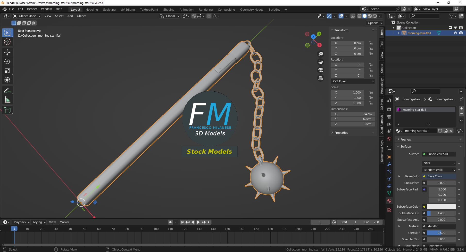 3D-Modell - Morgenstern-Flegel - 09