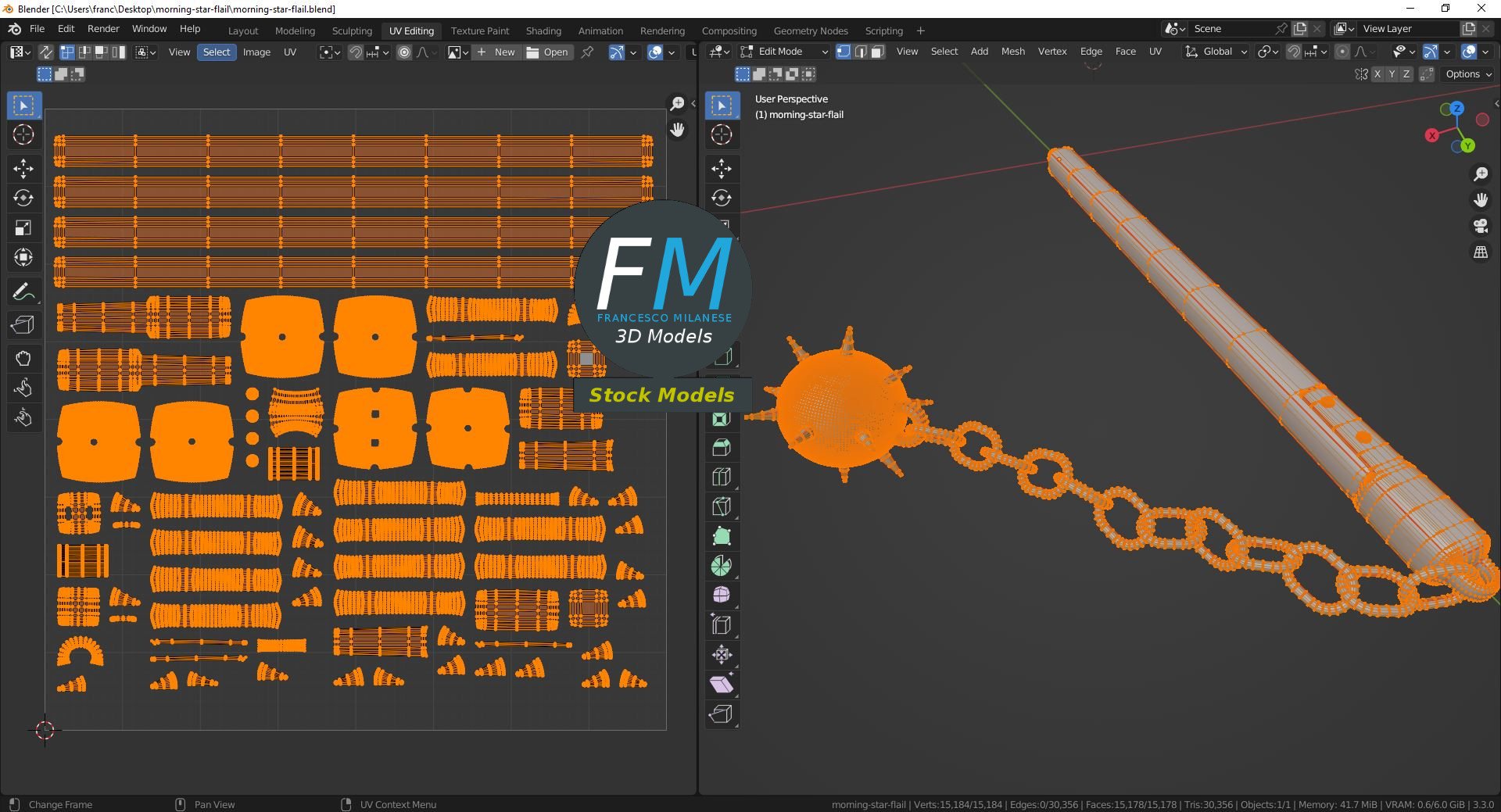 3D-Modell - Morgenstern-Flegel - 10
