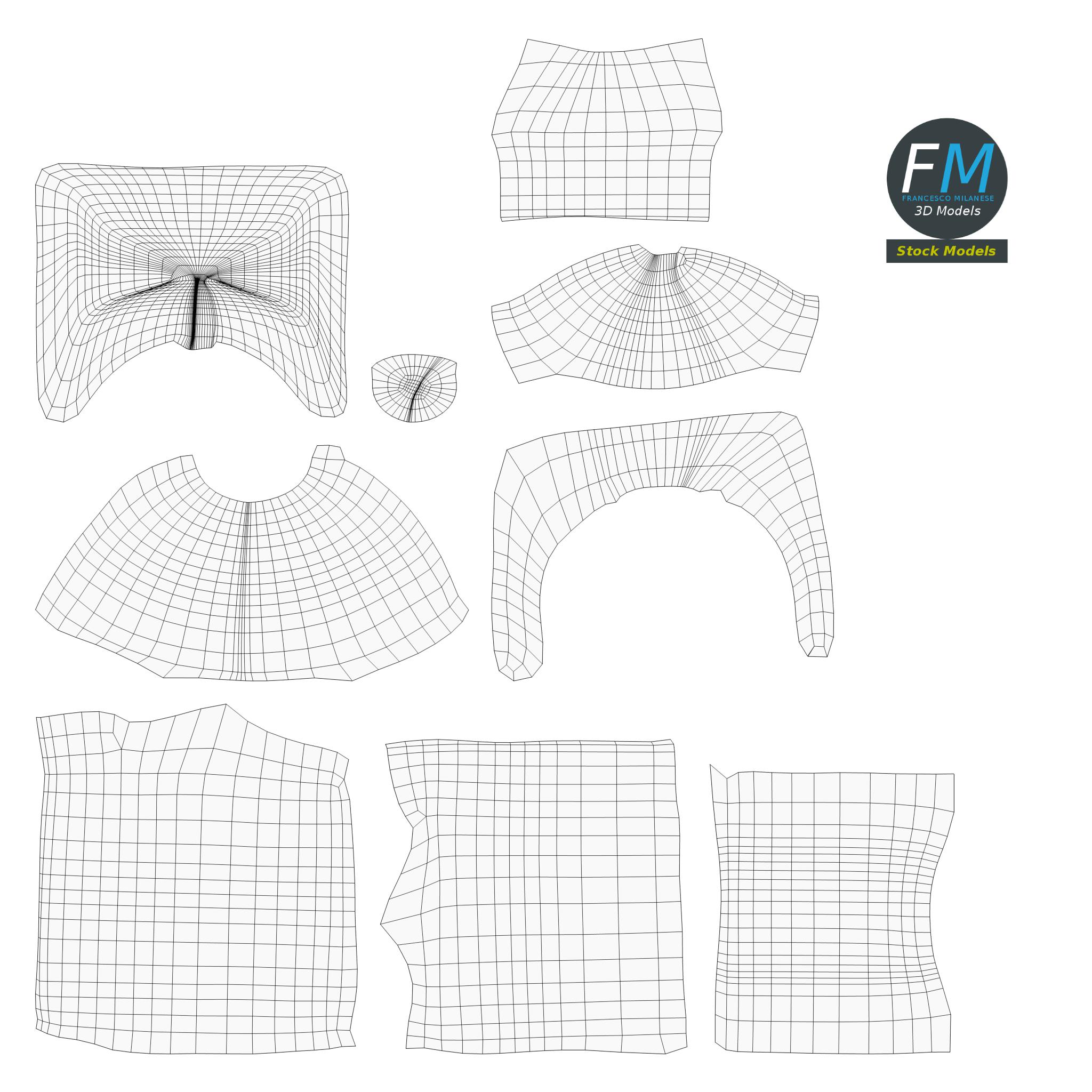 3D-Modell - Mausefalle mit Käse - 11