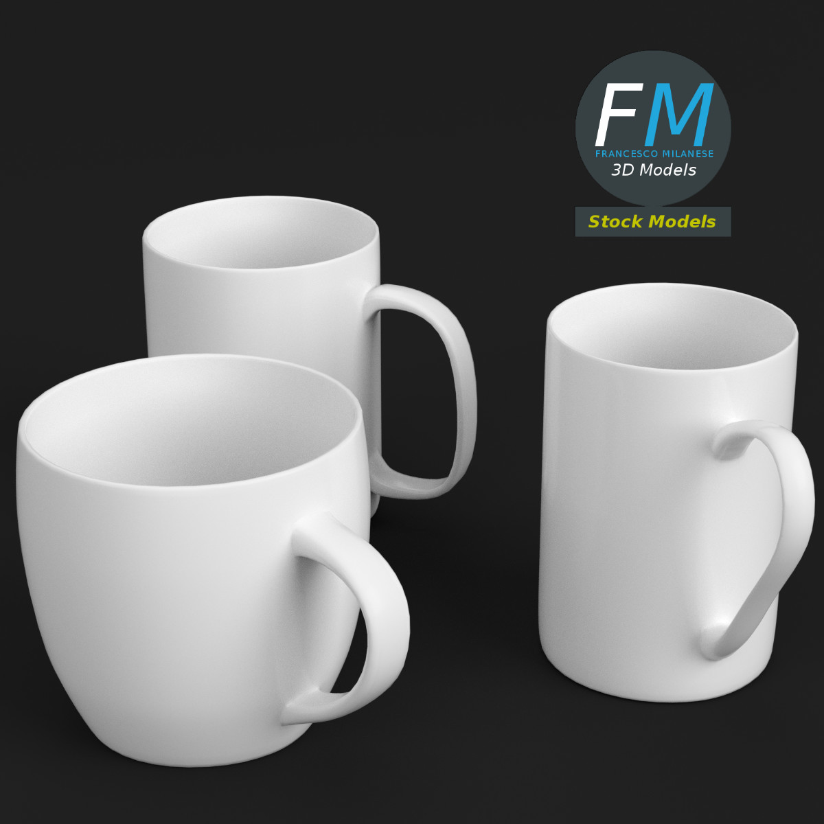 3D-Modell - Becher - 01