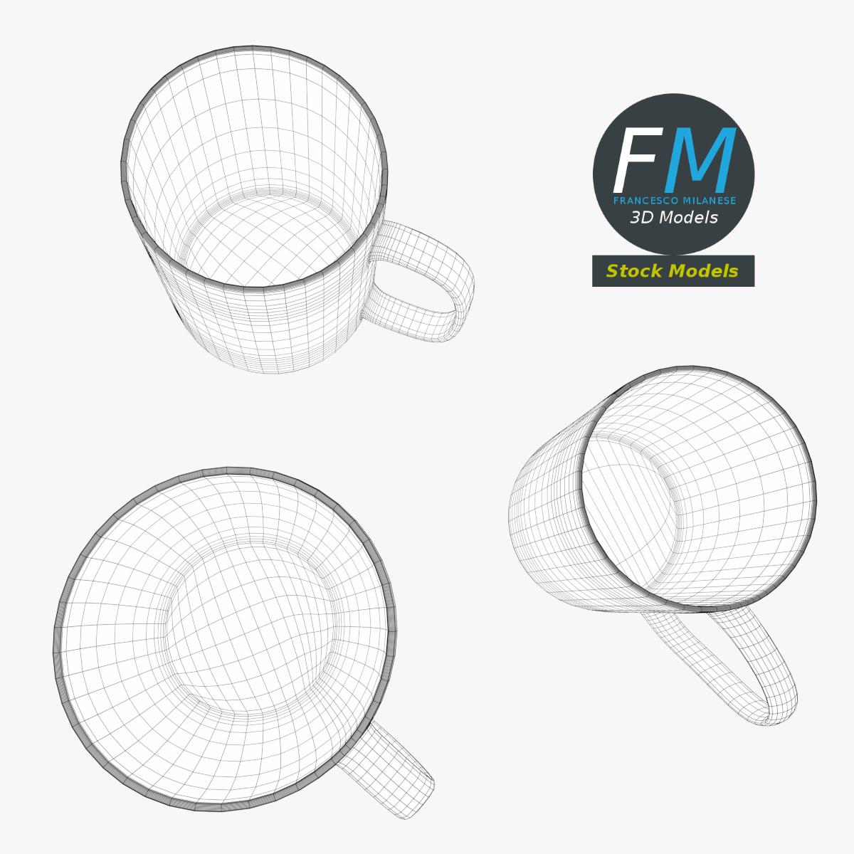 3D-Modell - Becher - 08
