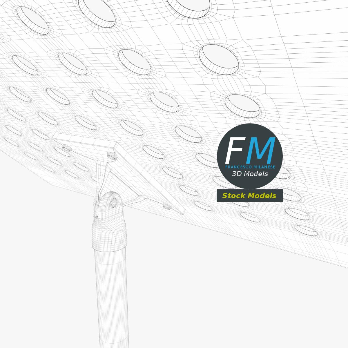 3D-Modell - Perforierter Notenständer - 08