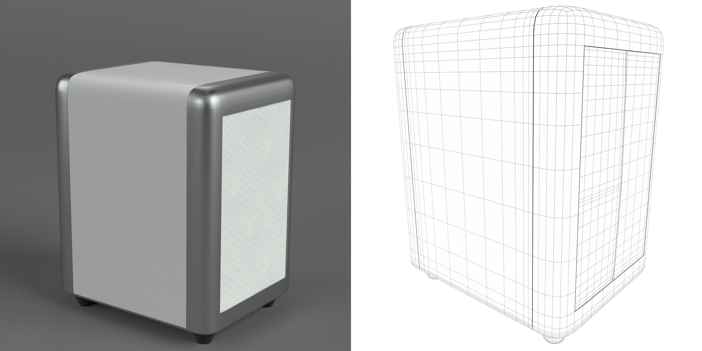3D-Modell - Serviettenspender