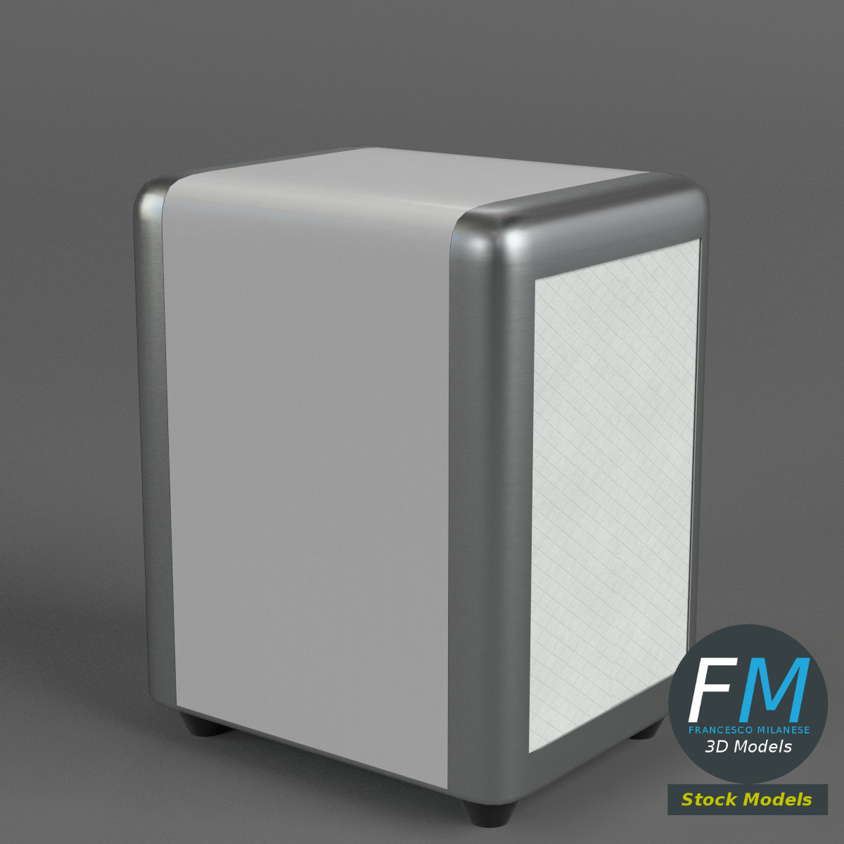 3D-Modell - Serviettenspender - 01