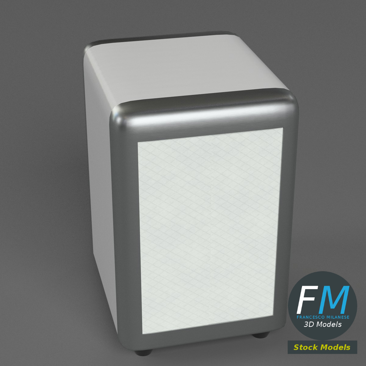 3D-Modell - Serviettenspender - 02