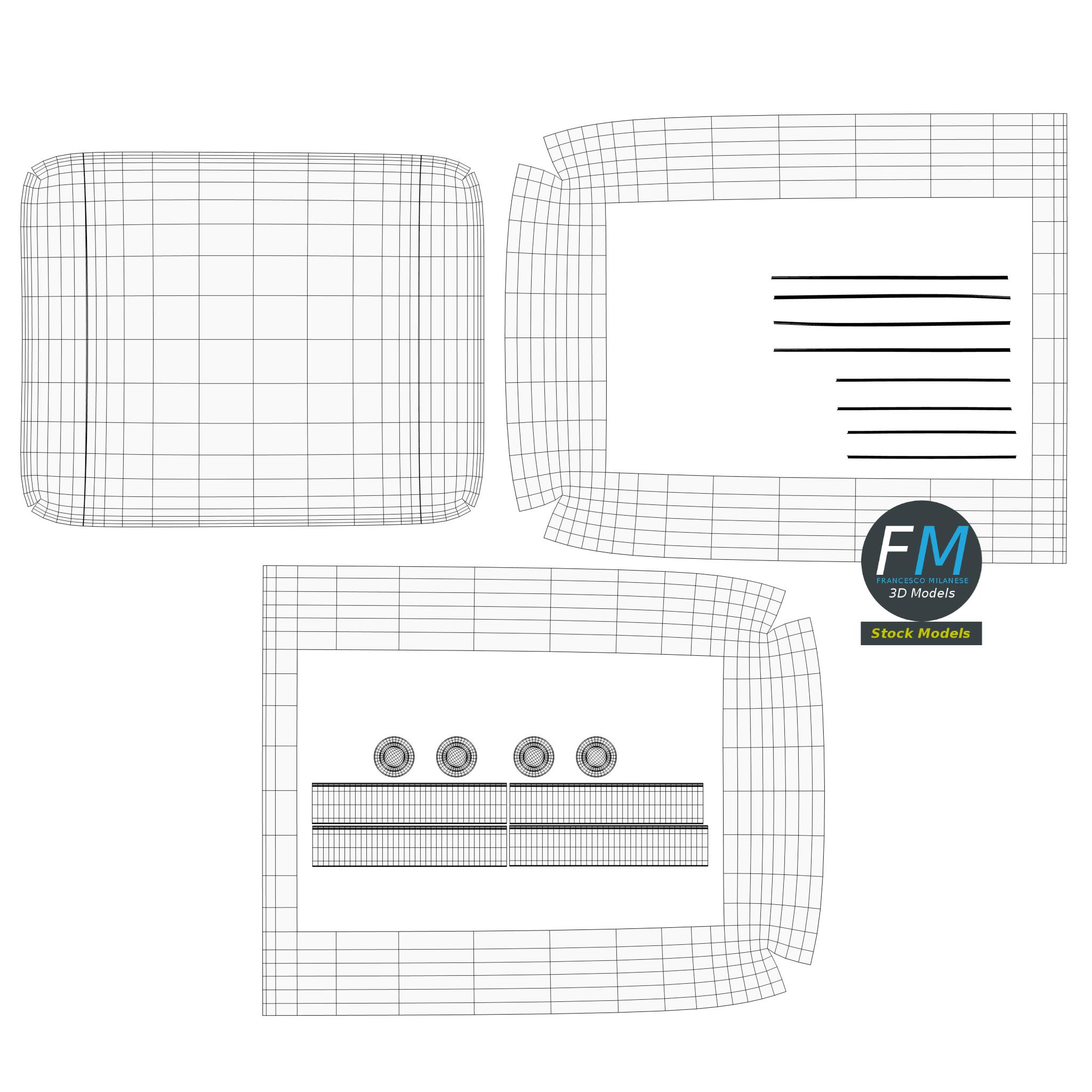 3D-Modell - Serviettenspender - 11