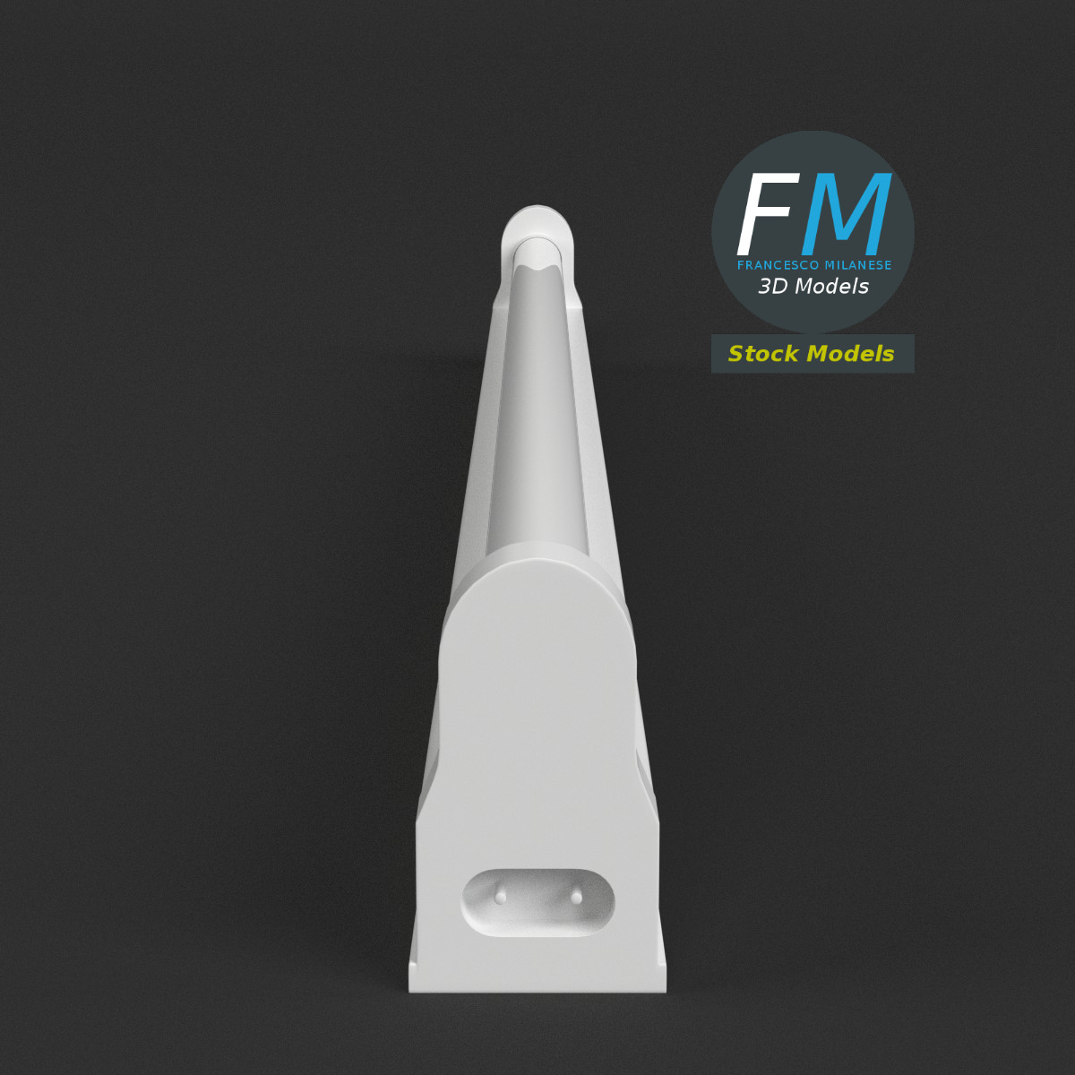 3D-Modell - Neonleuchte - 04