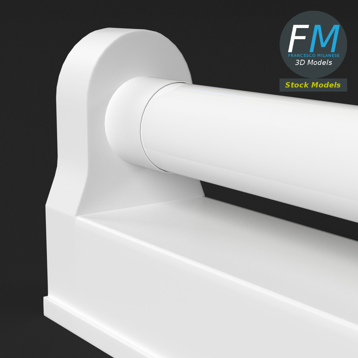 3D-Modell - Neonleuchte - 05