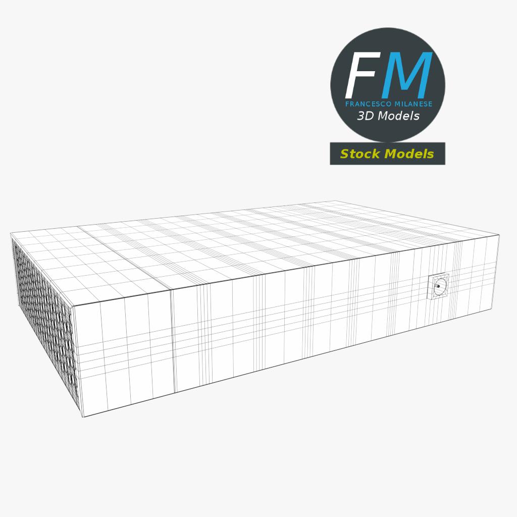 3D-Modell - 5-Port-Netzwerk-Switch - 08