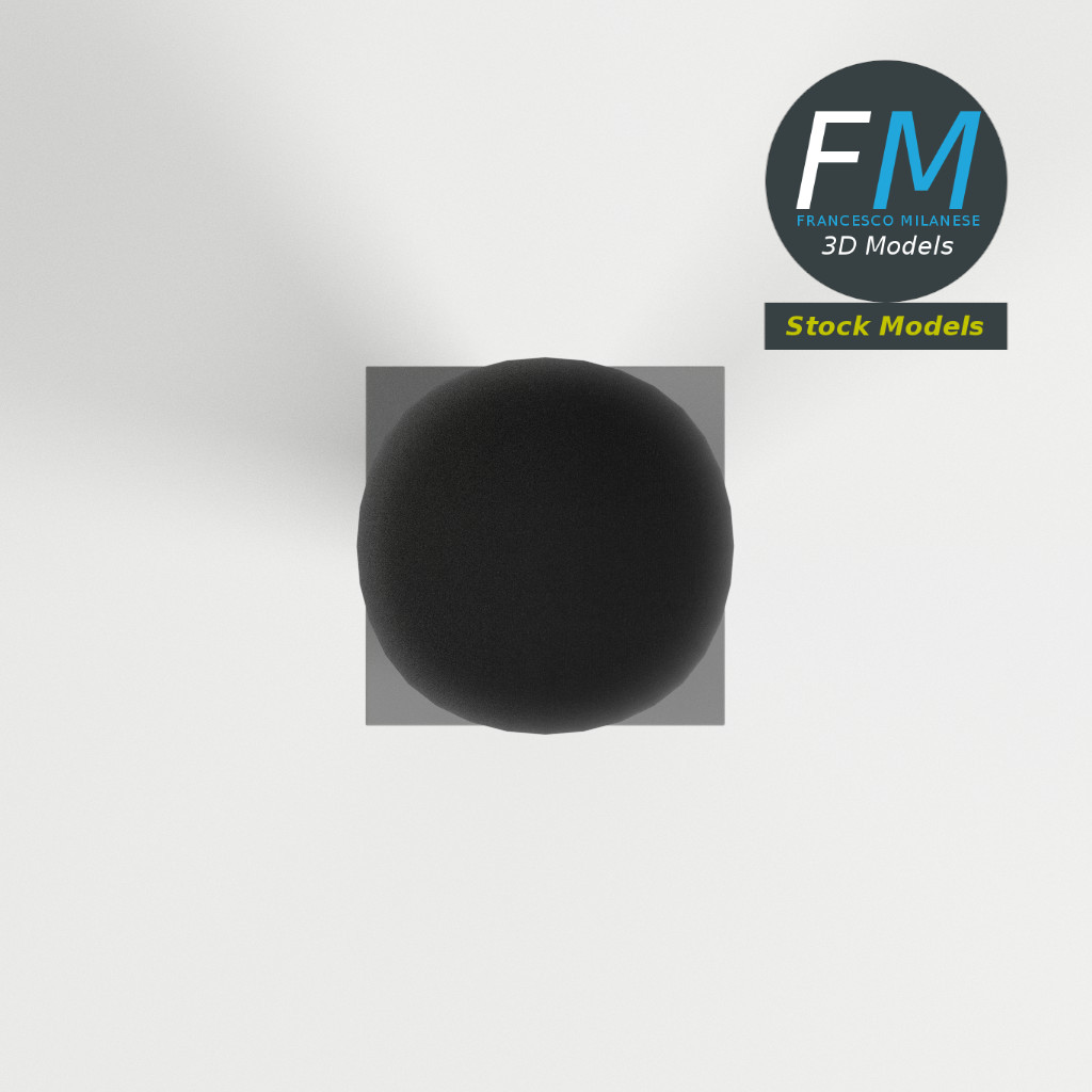 3D-Modell - Reportermikrofon - 06
