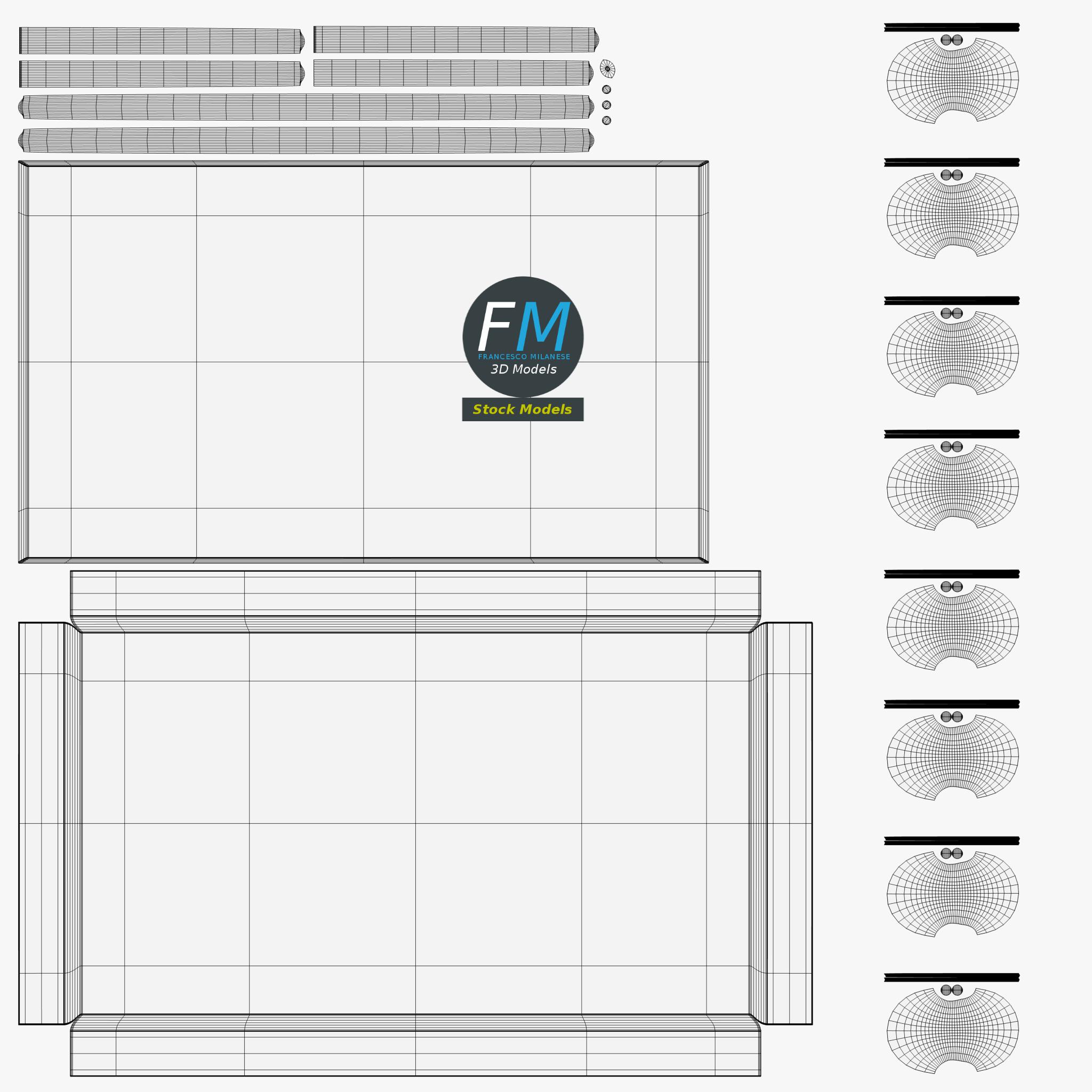 3D-Modell - Newton-Pendel - 11 3D-Modell - Newton-Pendel - 11