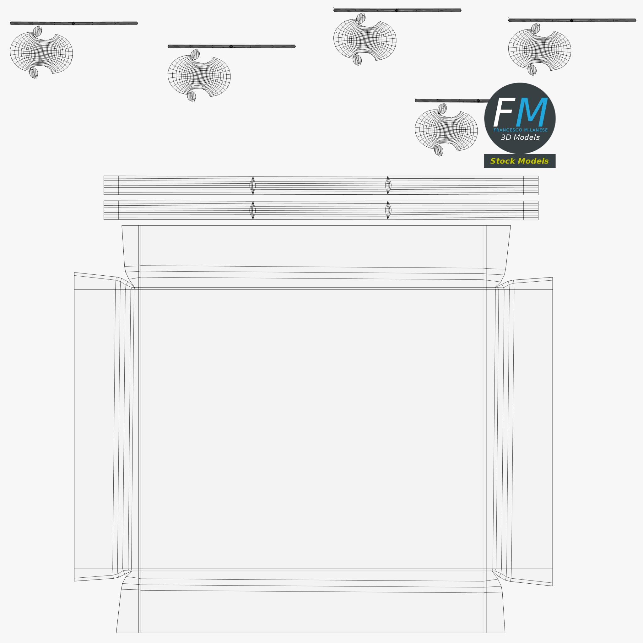3D-Modell - Newton-Pendel - 11 3D-Modell - Newton-Pendel - 11