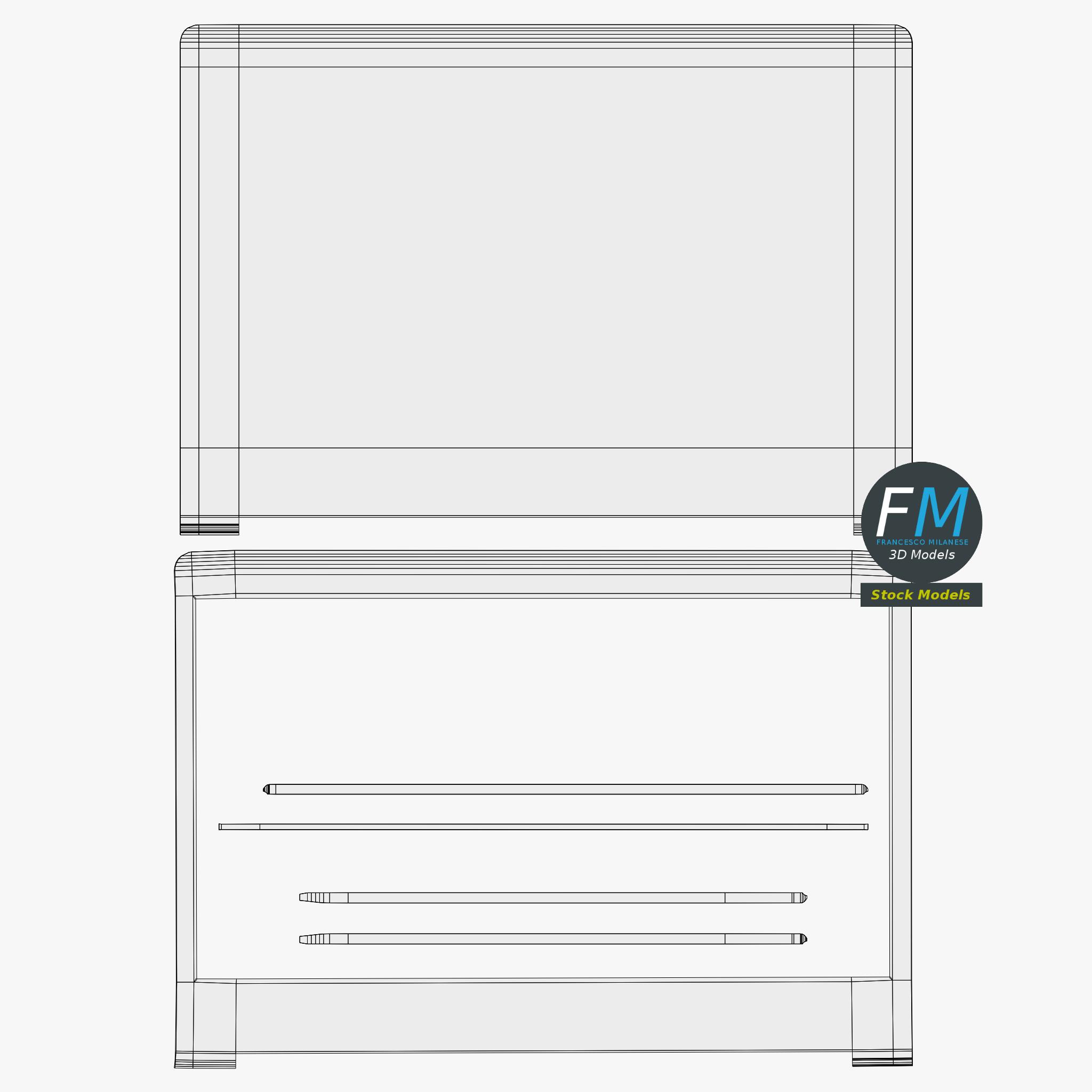 3D-Modell - Business-Laptop - 12