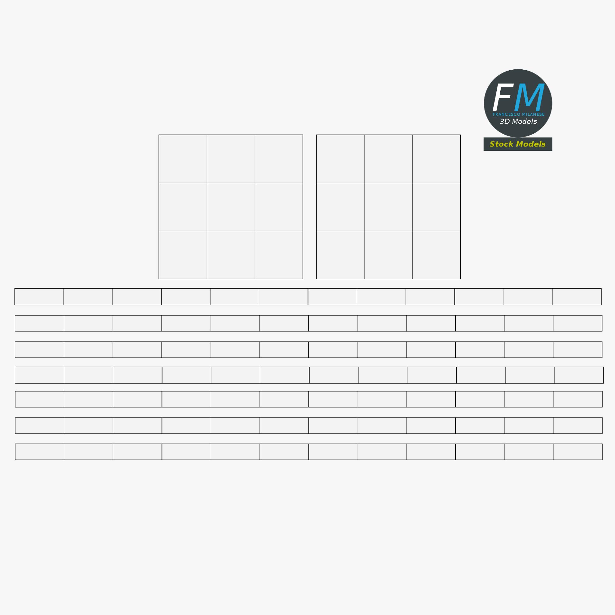 3D-Modell - Notizzettel-Würfelhalter - 12 3D-Modell - Notizzettel-Würfelhalter - 12