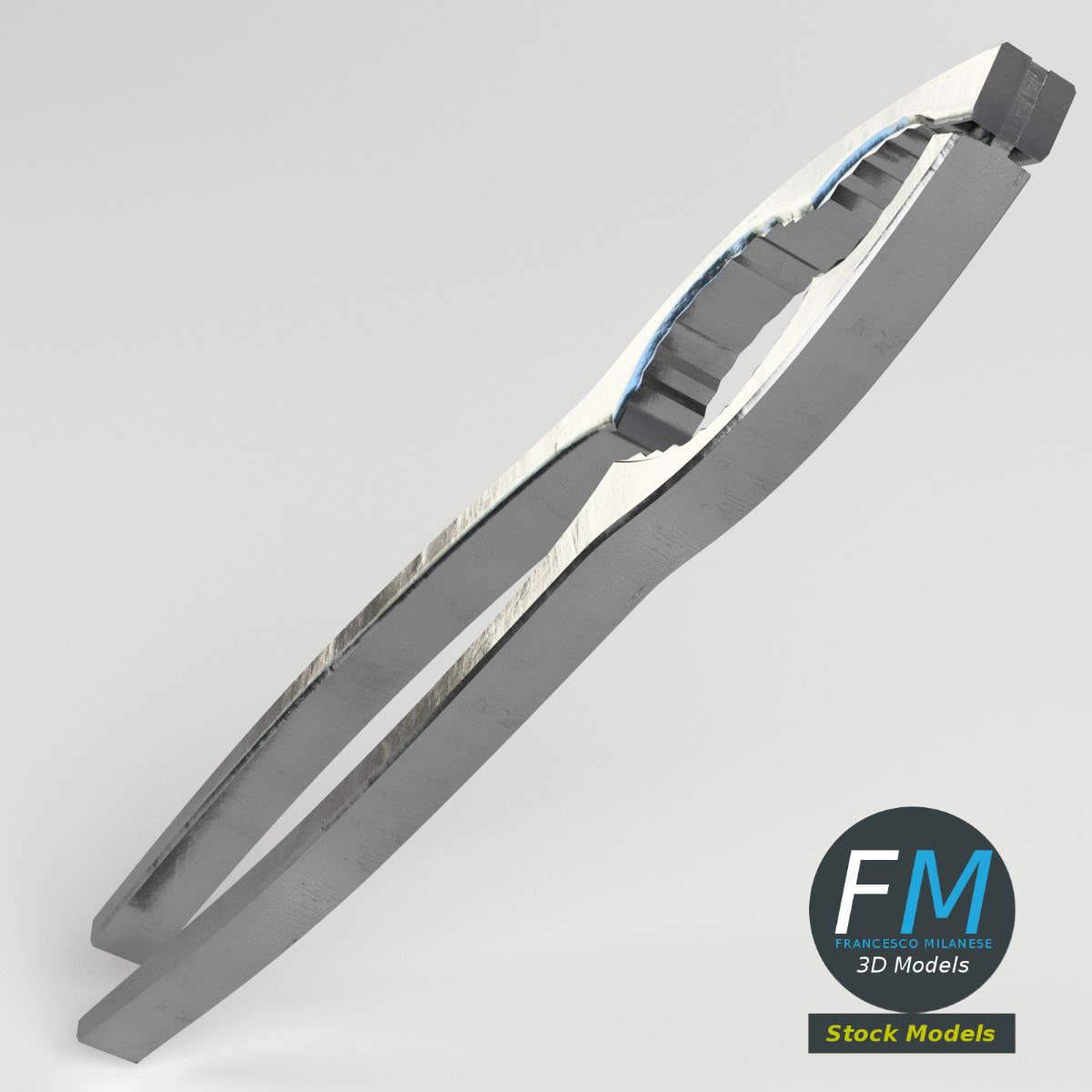 3D-Modell - Nussknacker aus Metall - 02