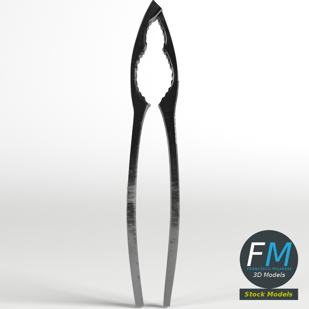 3D-Modell - Nussknacker aus Metall - 03