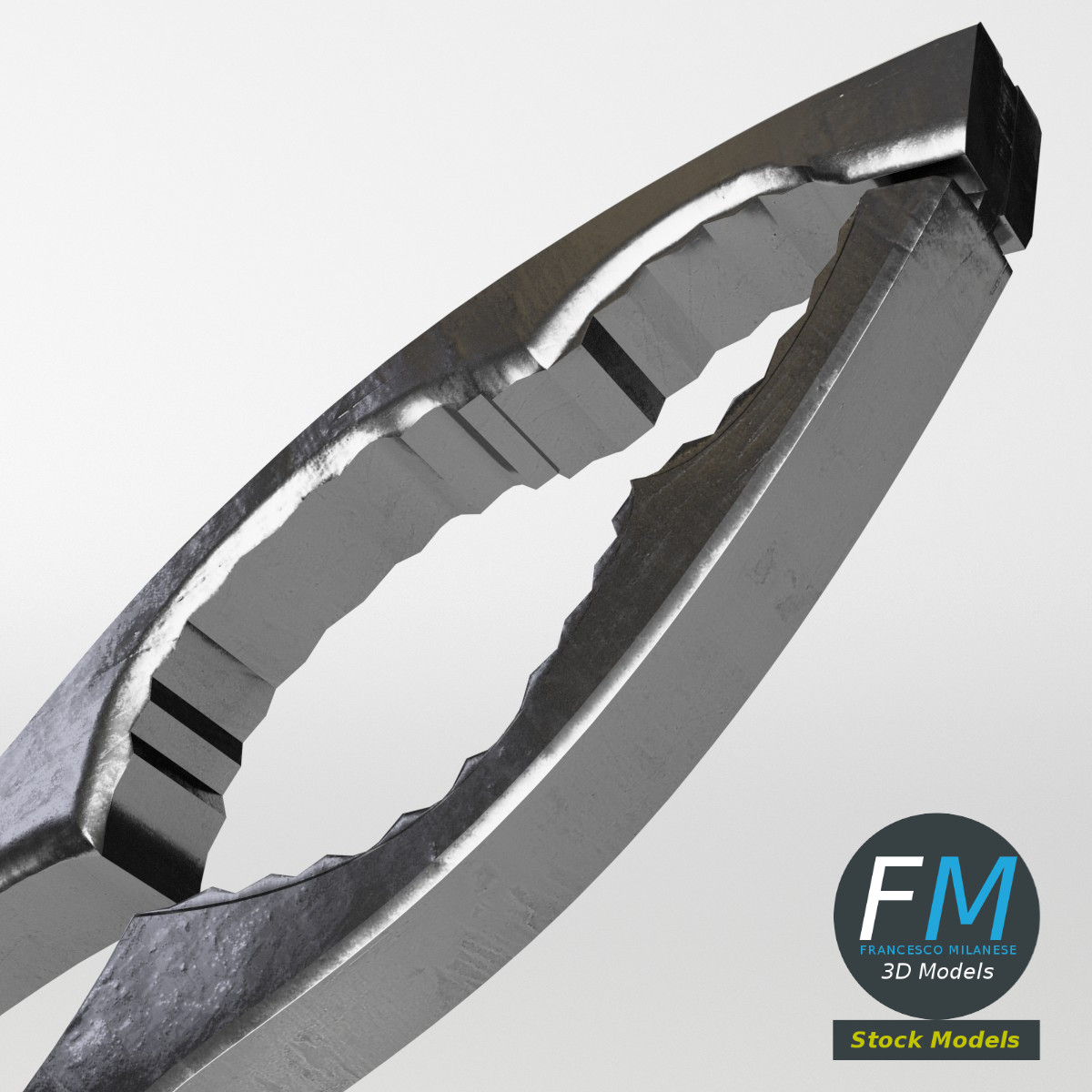 3D-Modell - Nussknacker aus Metall - 04