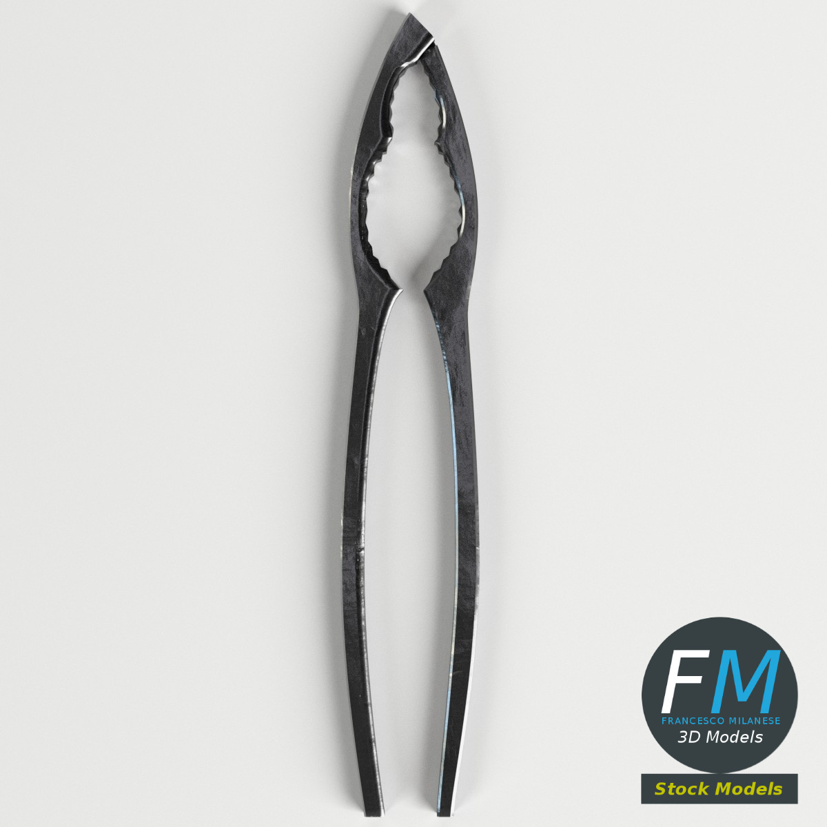 3D-Modell - Nussknacker aus Metall - 06