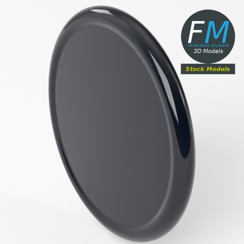 3D-Modell - Büro-Wanduhr - 05