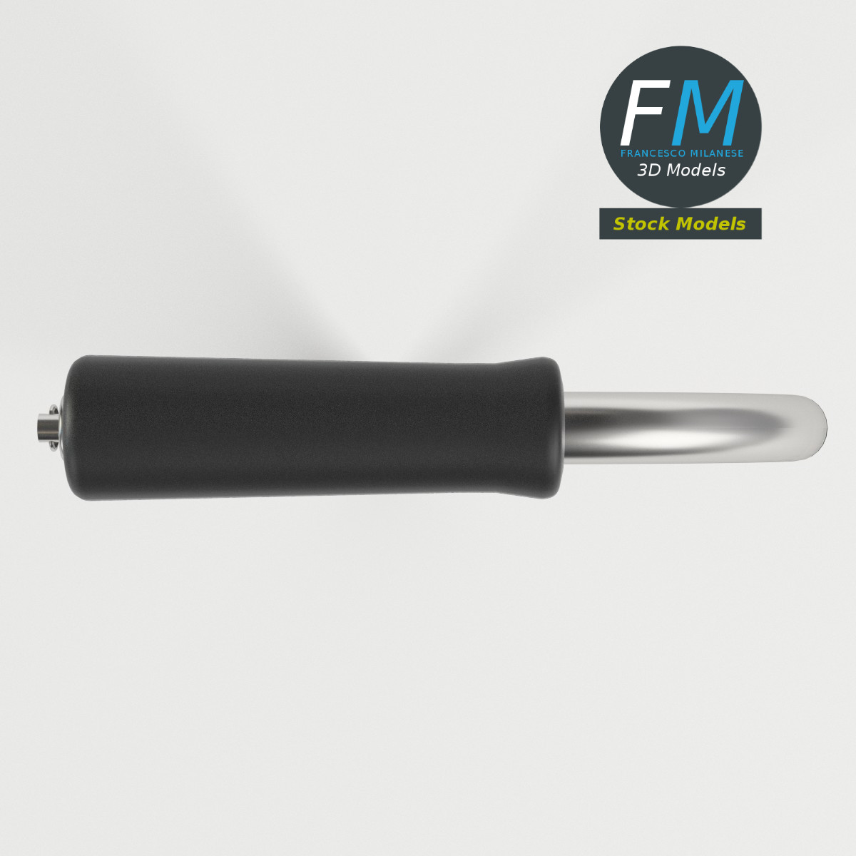 3D-Modell - Offset-Gehstock - 06