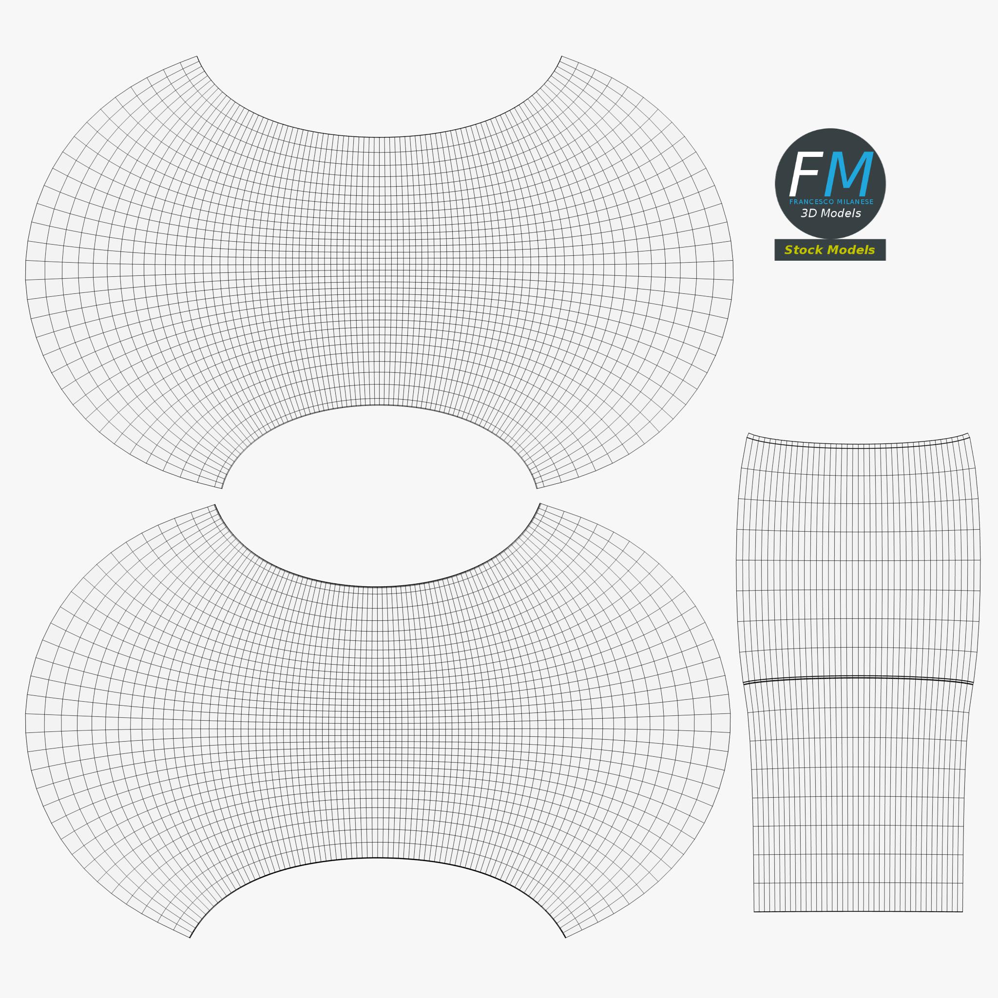 3D-Modell - Öllampe - 12 3D-Modell - Öllampe - 12