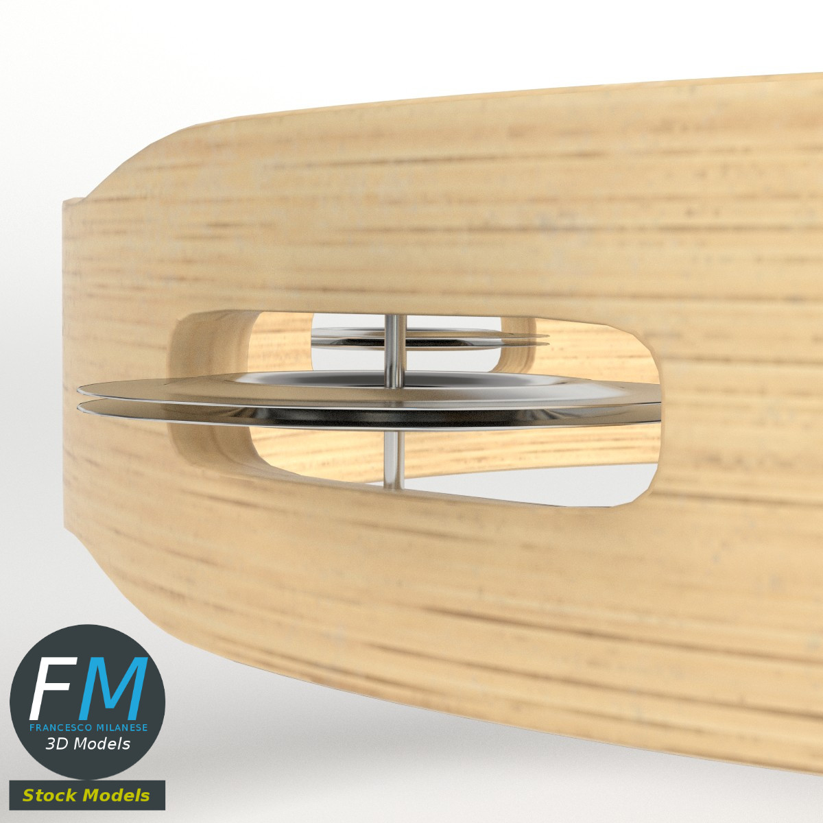 3D-Modell - Offener Schellenring - 04