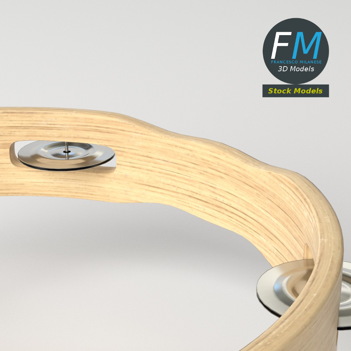 3D-Modell - Offener Schellenring - 05