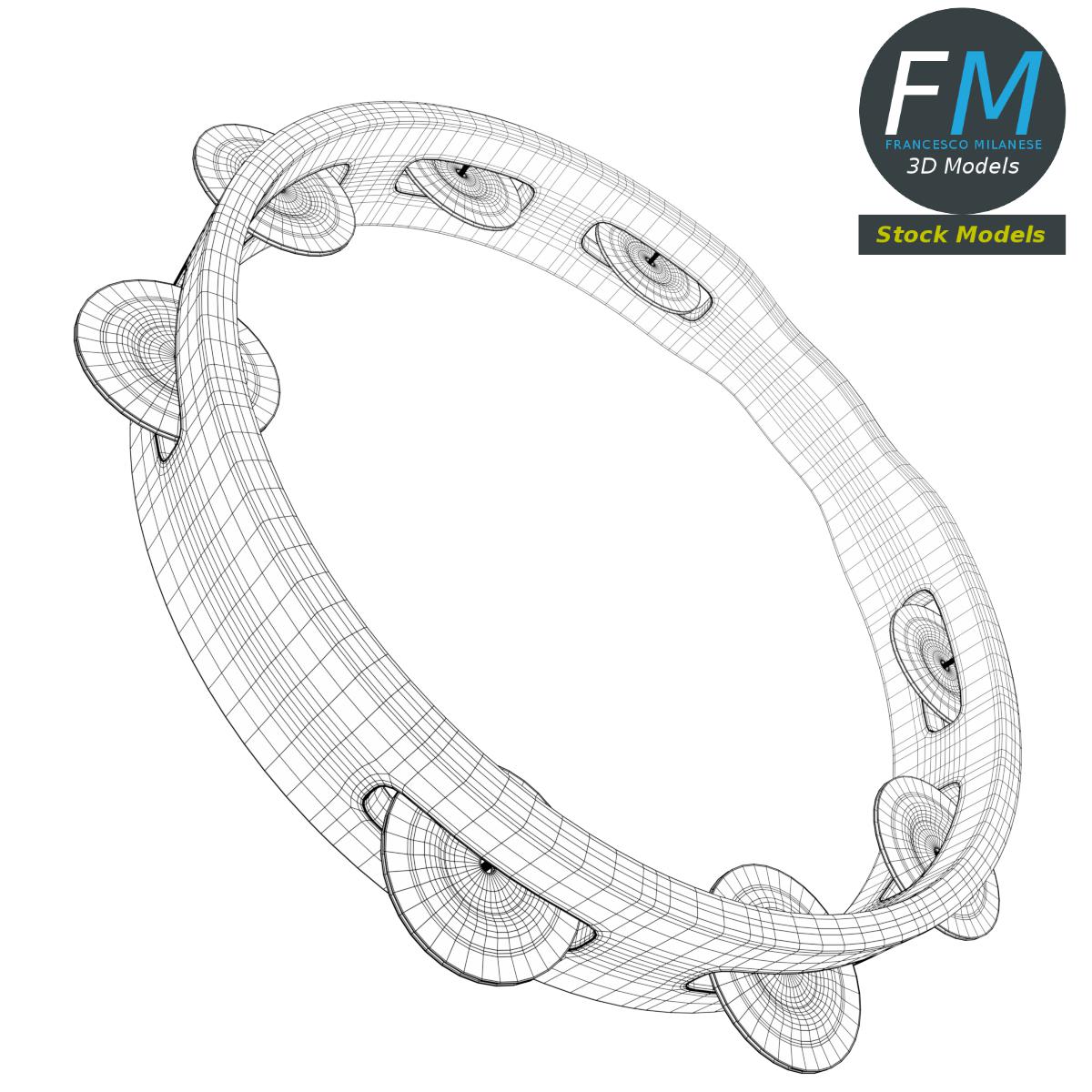 3D-Modell - Offener Schellenring - 07