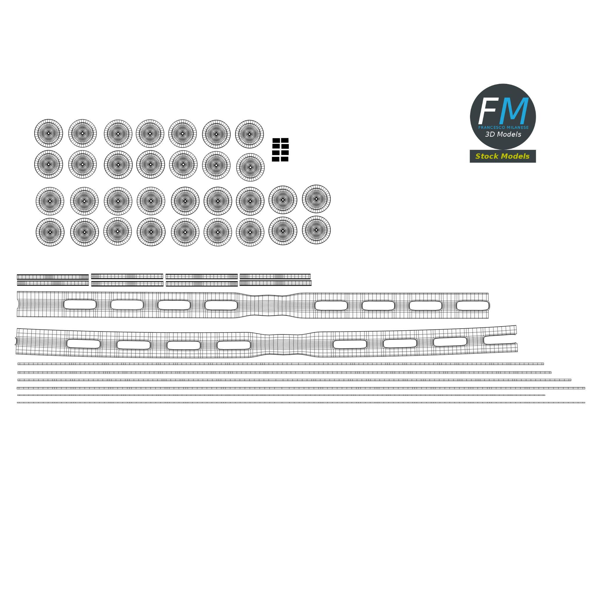 3D-Modell - Offener Schellenring - 11 3D-Modell - Offener Schellenring - 11